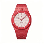 PR04-AP x Swatch Royal Pop Ceramic Strap and Case - Pair with Red Watch